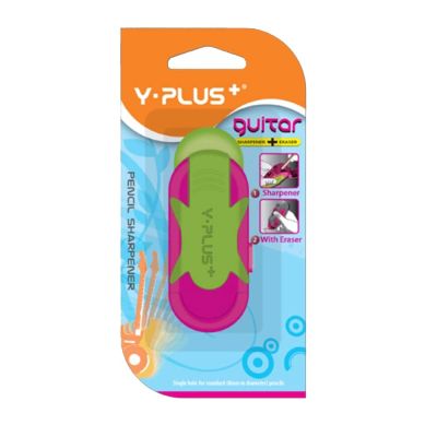 كارت برايه بلاستيك واى بلص 1 عين + استيكة سوفت جريب بجراب SX 130201 GUITAR /1