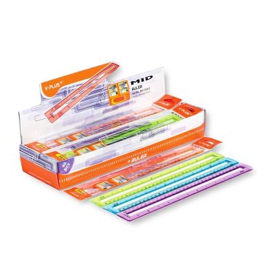 Y-Plus Ruler Mid 20Cm Pack/40 No:Rx1304