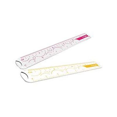 مسطرة بلاستيك واى بلص 20سم RX 130120 SHELL