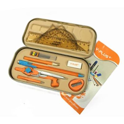 طقم هندسى واى بلص علبة معدن 11 قطعة MS 140400 - 1404-0 EINSTEIN