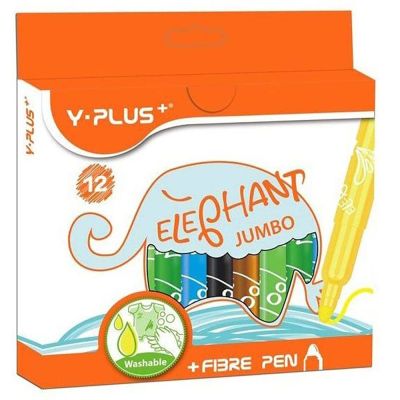 طقم الوان فلوماستر جامبو واى بلص 12 لون FP 171100