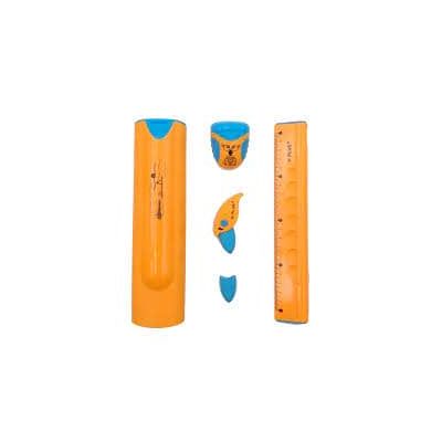 طقم الوان خشب 12لون +2 قلم رصاص +مسطرة 20سم +براية 2عين +استيكة بالغيار واى بلص CP180400 -Super Set