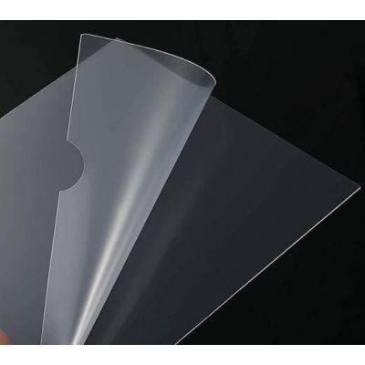 حافظة بلاستيك شفافة180ميكرون حرفL مقاسSasco- A4