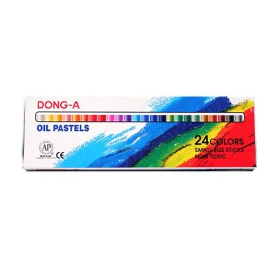 طقم 24 لون اويل باستيل علبة ملونة Donga قصير رقم 70007008