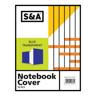 باكو جلاد كراس بجراب مقاس 23*33سم /10 Blue Transparent S&A