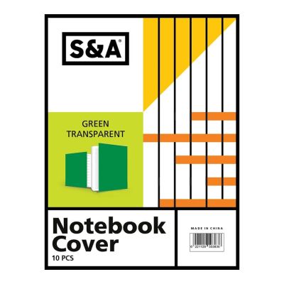 جلاد كراس بجراب مقاس 23*33 سم Green Transparent S&A