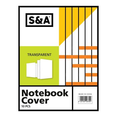 جلاد كتاب بجراب مقاس 33*44 سم Transparent S&A