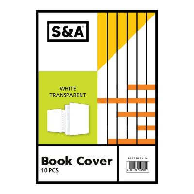 باكو جلاد كتاب بجراب مقاس 33*44سم /10 White Transparent S&A