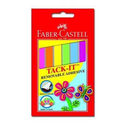 باكو بلوتاك شرائح 50 جرام الوان متعددة FABER CASTELL رقم 187094