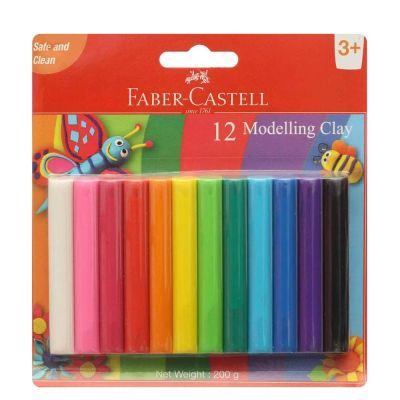 طقم صلصال 12لون 200جم 120892