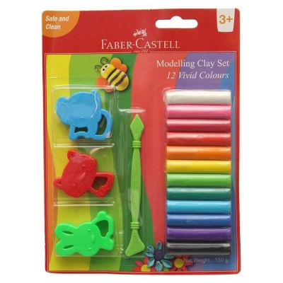 طقم صلصال 12لون + طقم تشكيل 150جم 120894