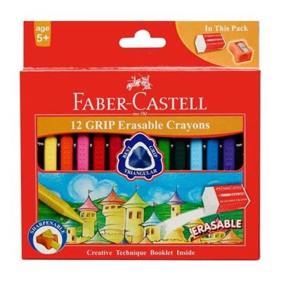 طقم الوان بلاستيك قابل للمسح 90مل /12 رقم 122912