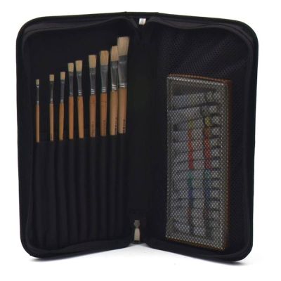 مقلمة قماش للفرش رقم BD07 مقاس 18.5*28.5*4.5سم