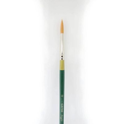 فرشاة شعر صناعى مدورة انجلو مقاس 9- GR700