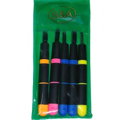 طقم حفرخشب5قطعةيد مطاط-WCS22P5