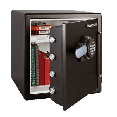خزينة SENTRY ديجيتال + إضاءة داخلية +ضد الماء ضد النار رقم SFW123FTC