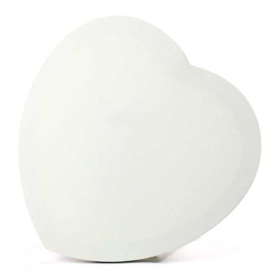 شاسيه توال100%قطن طبيعى350جم 20*20سم شكل قلب رقمE5303X-SB