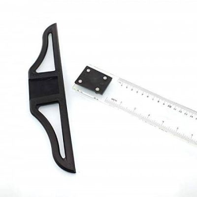 مسطرة حرف T بلاستيك 80*6سم S&A رقم K800A / KT800A