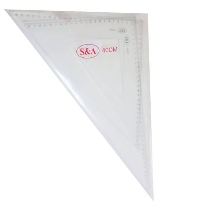 طقم مثلث 40 سم مشطوف رقم S340 S&A