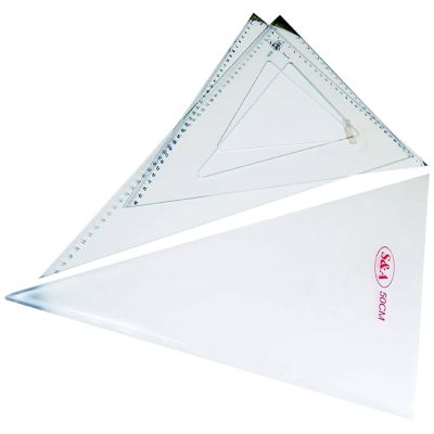 طقم مثلث 50سم مشطوف رقم S50 / KS350