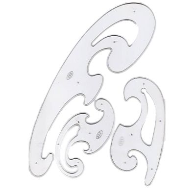 فرنش كيرف اكريلك 3 قطعة شفاف S&A رقم KH300 - KR3300