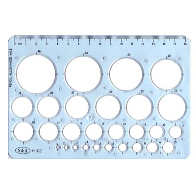 اسطمبة دوائر كبيرة S&A رقم KP103 - K103