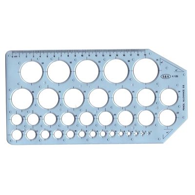 اسطمبة دوائر كبيرة S&A رقم KP105 - K105