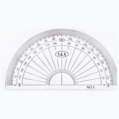 منقلة بلاستيكية 12 سم 180 درجة S&A رقم KL 1201 - NO.5