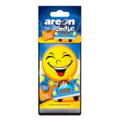 Areon Car Air Freshener, Smile - New Car