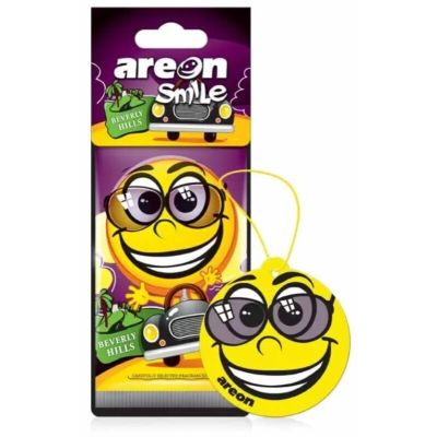 Areon Car Air Freshener, Smile - Beverly Hills