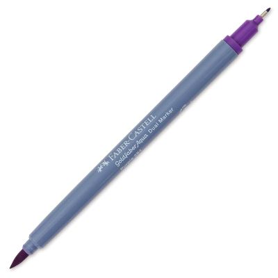 قلم ماركر فلوماستر جولد فابر اكوريل ناحيتين 284 purple Goldfaber Aqua Dual رقم 164584
