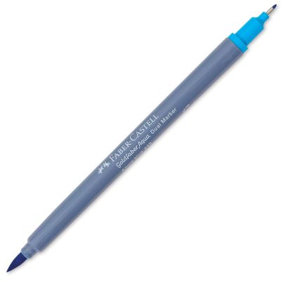 قلم ماركر فلوماستر جولد فابر اكوريل ناحيتين 449 azure blue Goldfaber Aqua Dual رقم 164649