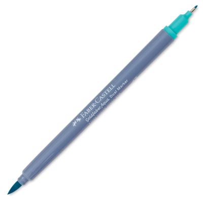 قلم ماركر فلوماستر جولد فابر اكوريل ناحيتين 356 light cobalt green Goldfaber Aqua Dual رقم 164656