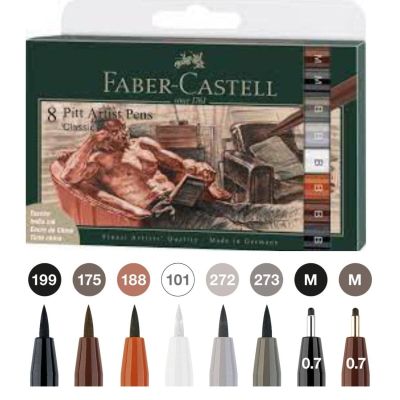 طقم قلم ارتست بن /8 B/0.7 CLASSIC رقم 167172