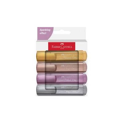 طقم قلم فسفورى ميتالك معتم FC 46 علبة كرتون /4 رقم 254674