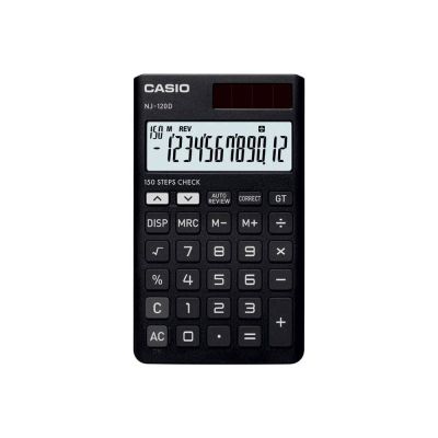 آلة حاسبة CASIO رقم NJ-120 D-BK