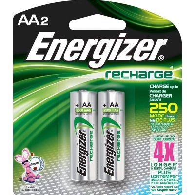كارت 2 حجر قابل للشحن ENERGIZER -AA رقم NH15BP2