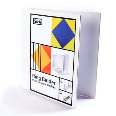 لوزليف A4 أبيض ش غ 3 ح O مقاس 3.5سم