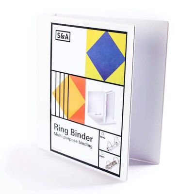 لوزليف A4 أبيض ش ك 4 حD مقاس 5.5سم