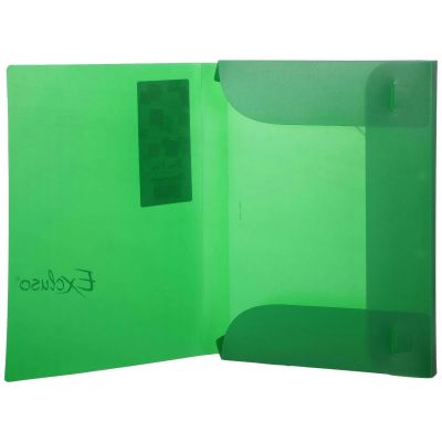 حافظة Mintra بلاستيك pp استيك معتم اخضر مقاس A4 رقم 54167