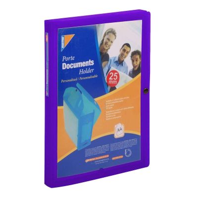 حافظة Mintra بلاستيك 25مم باستيك معتم اللون مقاس A4 رقم 54325