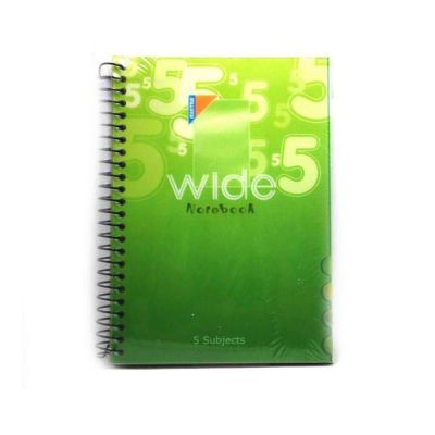 Mintra Wide Spiral Notebook 120 Sheet A5/5
