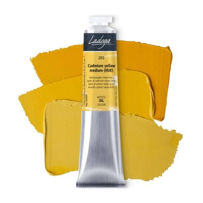 انبوبة الوان زيت 46مللى Cadmium yellow medium (HUE) Ladoga رقم 1204201