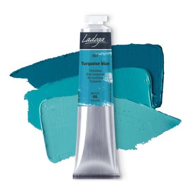 انبوبة الوان زيت 46مللى Turquoise Blue Ladoga رقم 1204507