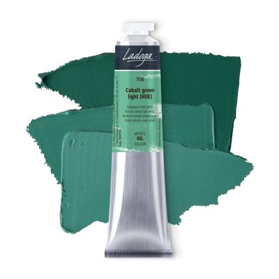 انبوبة الوان زيت 46مللى Cobalt Green Light (HUE) Ladoga رقم 1204706