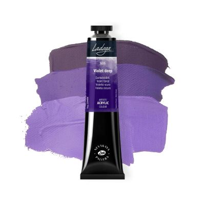 انبوبة الوان اكريلك 46مللى Violet Deep Ladoga رقم 2204606