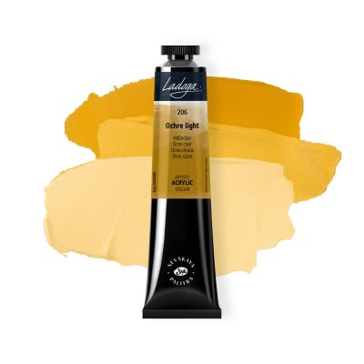 انبوبة الوان اكريلك 46مللى Ochre Light Ladoga رقم 2204206