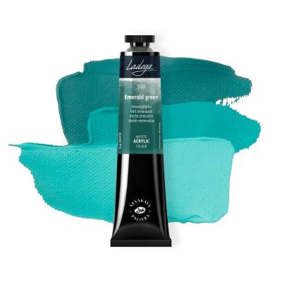 انبوبة الوان اكريلك 46مللى Emerald Green Ladoga رقم 2204720