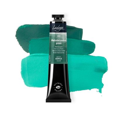 انبوبة الوان اكريلك 46مللى Phthalocyanine Green Ladoga رقم 2204703