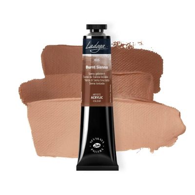 انبوبة الوان اكريلك 46مللى Burnt Sienna Ladoga رقم 2204406